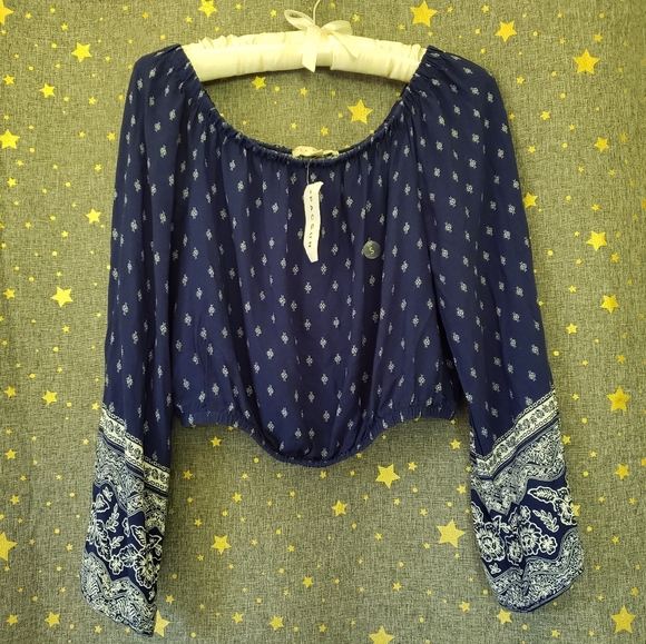 NWT Boho Belly Shirt - Picture 5 of 5